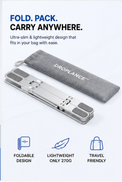 DROPLANCE™ AeroStand Pro | Adjustable Aluminum Stand