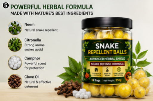 DROPLANCE™ SnakeGuard Pro | 36 Large Long-Lasting Herbal Shield Balls