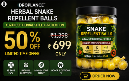 DROPLANCE™ SnakeGuard Pro | 36 Large Long-Lasting Herbal Shield Balls