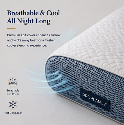 DROPLANCE™ ErgoCloud Sleep Pillow