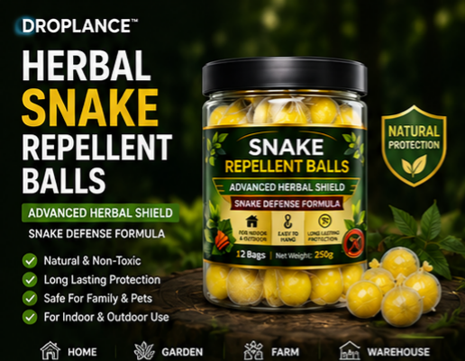 DROPLANCE™ SnakeGuard Pro | 36 Large Long-Lasting Herbal Shield Balls